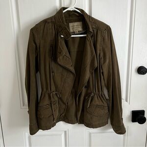 Lucky Brand Utility Jacket, Green, Small